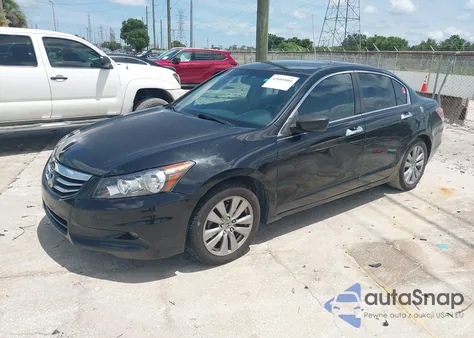 2012 Honda Accord 3.5 Ex-L from USA, damaged, VIN 1HGCP3F83CA023795